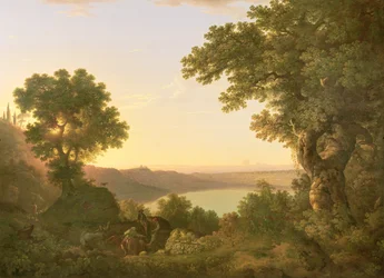 Lake Albano, Italia, 1777